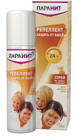 Фото Паранит Репелент «Защита от вшей», спрей, 100 мл