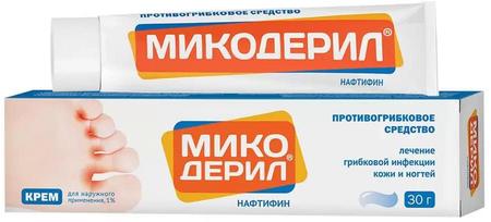 Фото Микодерил, крем 1%, 30 г