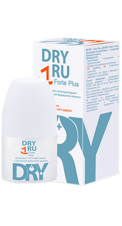 Фото Драйру Forte Plus, дезодорант-антиперспирант, 50 мл Фото Драйру Forte Plus, дезодорант-антиперспирант, 50 мл