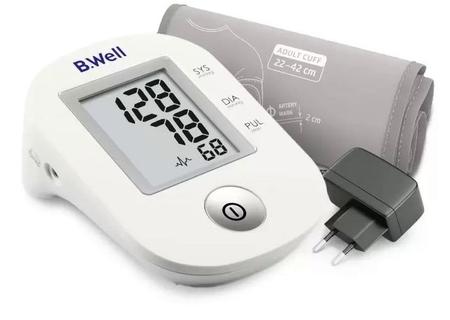 Фото Тонометр B.Well PRO-33 (размер M-L, 22-42 см) автоматический с адаптером