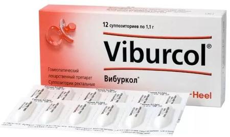 Фото Вибуркол, суппозитории ректальные, 12 шт.