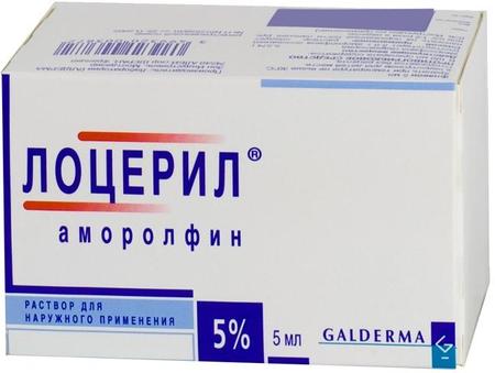 Фото Лоцерил, лак 5%, 5 мл