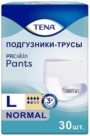 Фото Тена ПроСкин подгузники-трусы д/взрослых Пантс Нормал L х30
