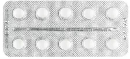 Фото Индапамид, таблетки покрыт. плен. об. 2.5 мг (Хемофарм), 30 шт.