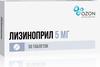 Фото Лизиноприл, таблетки 5 мг, 30 шт.