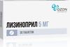 Фото Лизиноприл, таблетки 5 мг, 30 шт.