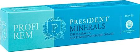 Фото ПрезиДент Профи Рем Минералс, зубная паста, 50 мл.