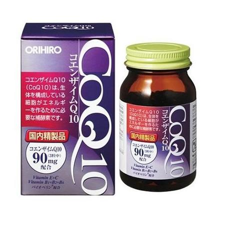 Фото Orihiro Коэнзим Q-10 с витаминами капсулы №90