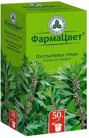 Фото Пустырника трава (Красногорсклексредства), 50 г