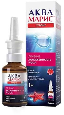 Фото Аква Марис Стронг, спрей назальный, 30 мл