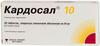 Фото Кардосал, таблетки покрыт. плен. об. 10 мг, 28 шт.