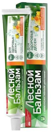 Фото Лесной бальзам, зубная паста (прополис/зверобой), 75 мл