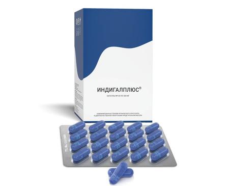 Фото Индигалплюс, капсулы 500 мг, 120 шт.