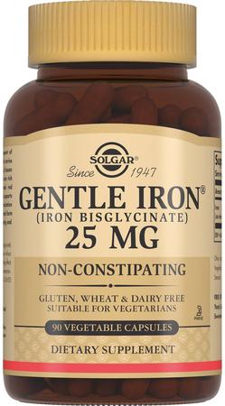 Фото Солгар Легкодоступное железо Джентл Айрон, капсулы, 90 шт.