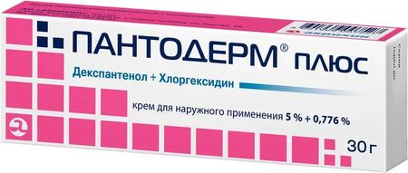 Фото Пантодерм плюс, крем 5%+0.776%, 30 г