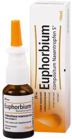 Фото Эуфорбиум Композитум Назентропфен С, спрей назальный, 20 мл