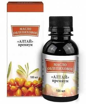 Фото Масло облепиховое алтайское премиум, 100 мл