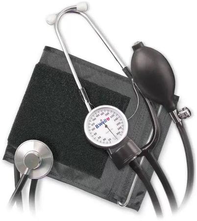 Фото Тонометр B.Well MED-62 со стетоскопом и манжетой с кольцом (M-L, 22-42 см)