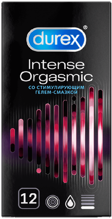 Фото Презервативы Дюрекс Intense Orgasmic, 12 шт.