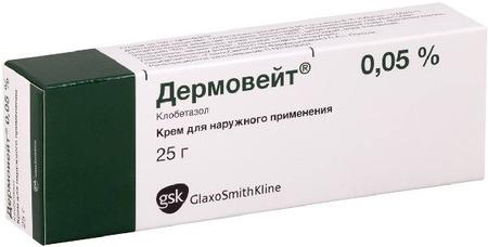 Фото Дермовейт, крем 0.05%, 25 г