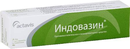 Фото Индовазин, гель, 45 г