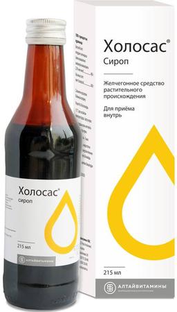 Фото Холосас, сироп, 215 мл