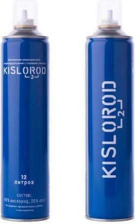 Фото Баллончик медицинский с газовой смесью «KISLOROD» К12L, 12 л