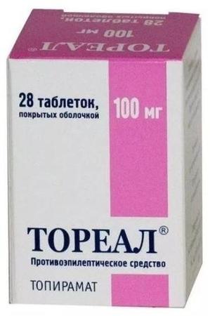 Фото Тореал таблетки, покрытые пленочной оболочкой 100 мг, 28 шт.