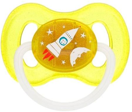 Фото Пустышка латексная круглая Space (0-6 месяцев)