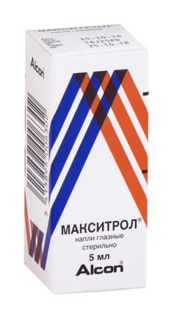 Фото Макситрол, капли глазные, 5 мл