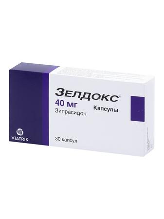 Фото Зелдокс, капсулы 40 мг, 30 шт.