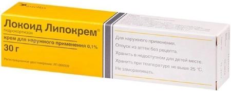 Фото Локоид Липокрем, крем 0.1%, 30 г
