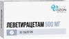 Фото Леветирацетам, таблетки покрыт. плен. об. 500 мг, 30 шт.