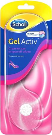 Фото Шолл GelActive, стельки для открытой обуви, 2 шт.