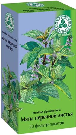 Фото Мята перечная, пакетики 1.5 г, 20 шт.
