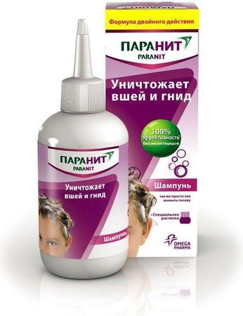 Фото Паранит, шампунь от вшей, 200 мл