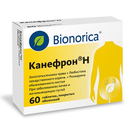 Канефрон Н, таблетки покрыт. плен. об., 60 шт.