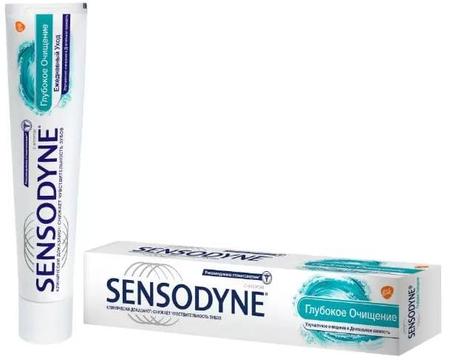 Фото Сенсодин Глубокое Очищение, зубная паста, 75 мл