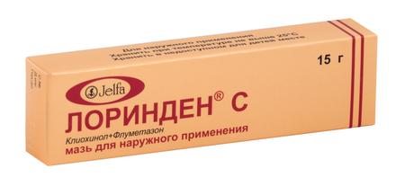 Фото Лоринден С, мазь, 15 г