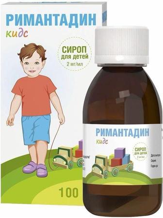 Фото Римантадин Кидс, сироп 2 мг/мл, 100 мл