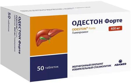 Фото Одестон Форте, таблетки 400 мг, 50 шт.