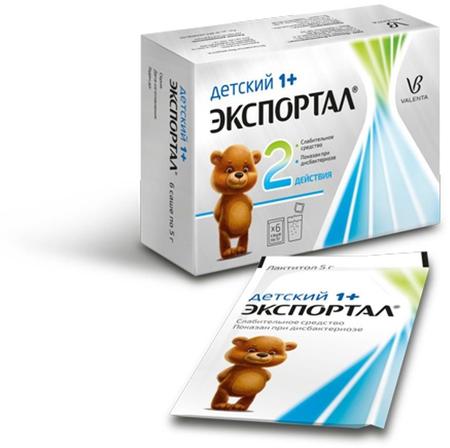 Фото Экспортал, порошок, 6 пакетиков по 5 г