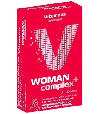 Фото VitUmnus для женщин, таблетки, 30 шт.