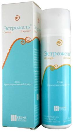 Фото Эстрожель, гель трансдермальный 0.6 мг/г, флакон +помпа-дозатор, 80 г