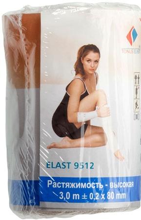 Фото Бинт эластичный высокой растяжимости, 3 м х 8 см
