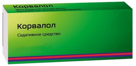 Фото Корвалол, таблетки, 50 шт.