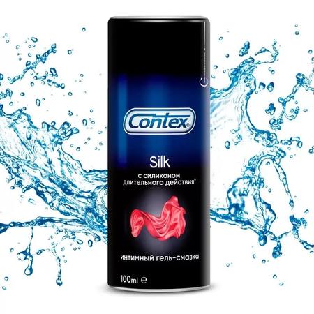 Фото Контекс, силиконовая гель-смазка Silk, 100 мл