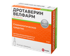 Фото Дротаверин Велфарм, раствор для в/в и в/м введения 20 мг/мл, ампулы 2 мл, 10 шт.