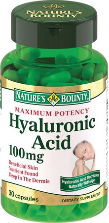 Фото Nature'S Bounty Гиалуроновая кислота, капсулы 20 мг, 30 шт.