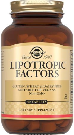 Фото Солгар Липотропный фактор, таблетки, 50 шт.